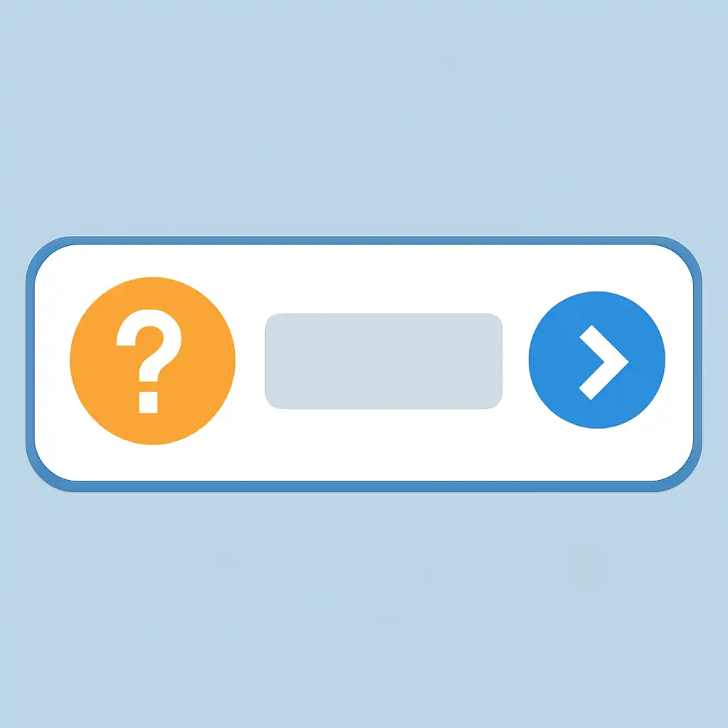 Close-up of button or form field for What Is In999 Game?