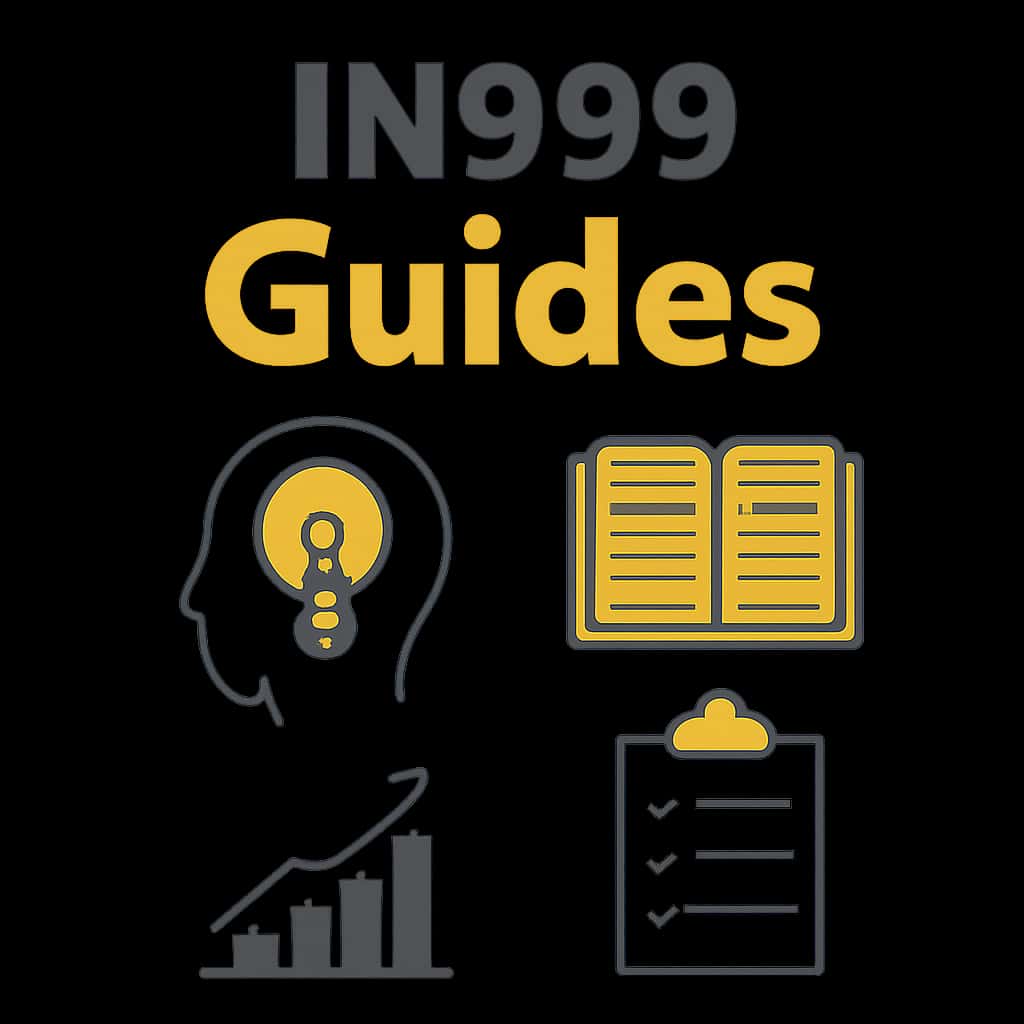 An educational diagram illustrating IN999 Guides.