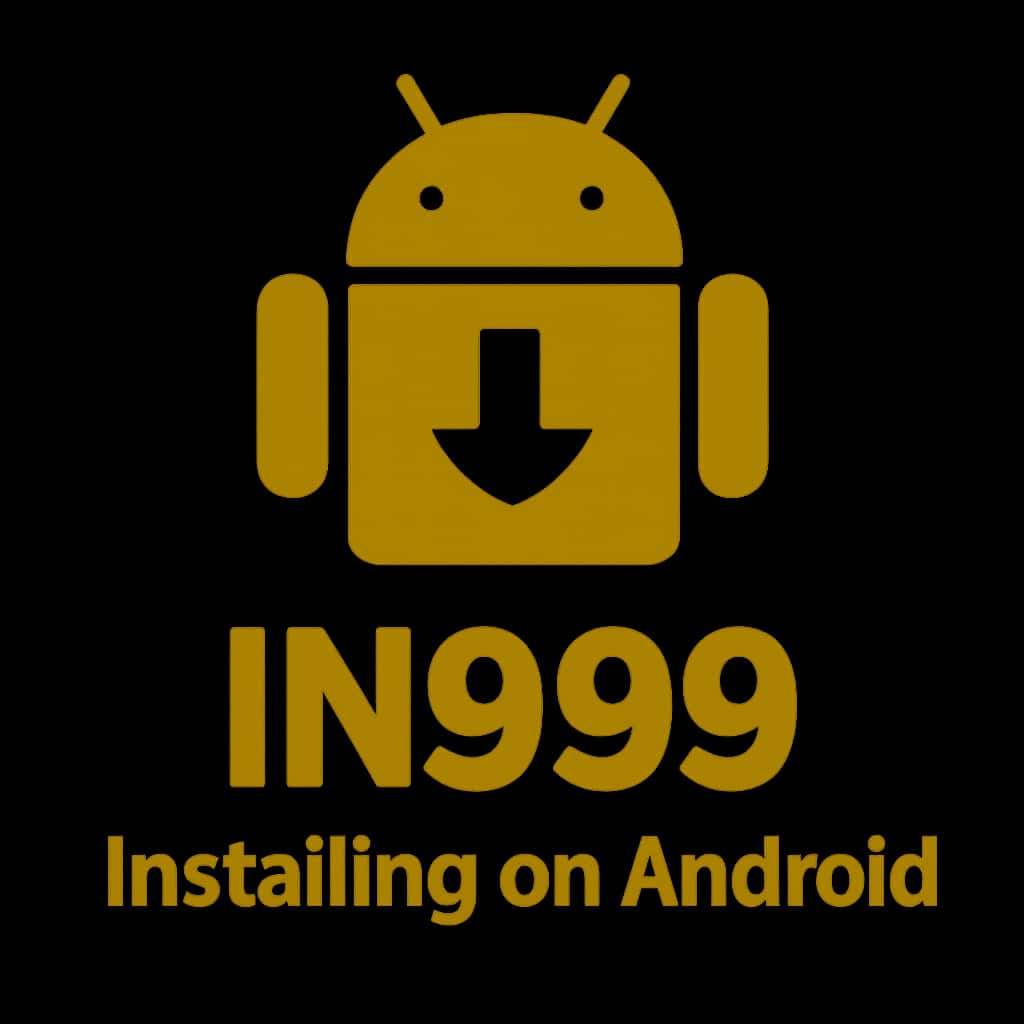 Icon representing the installation of IN999 on Android.