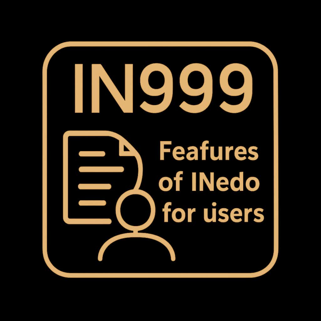 Icon representing Features of IN999 for Users.