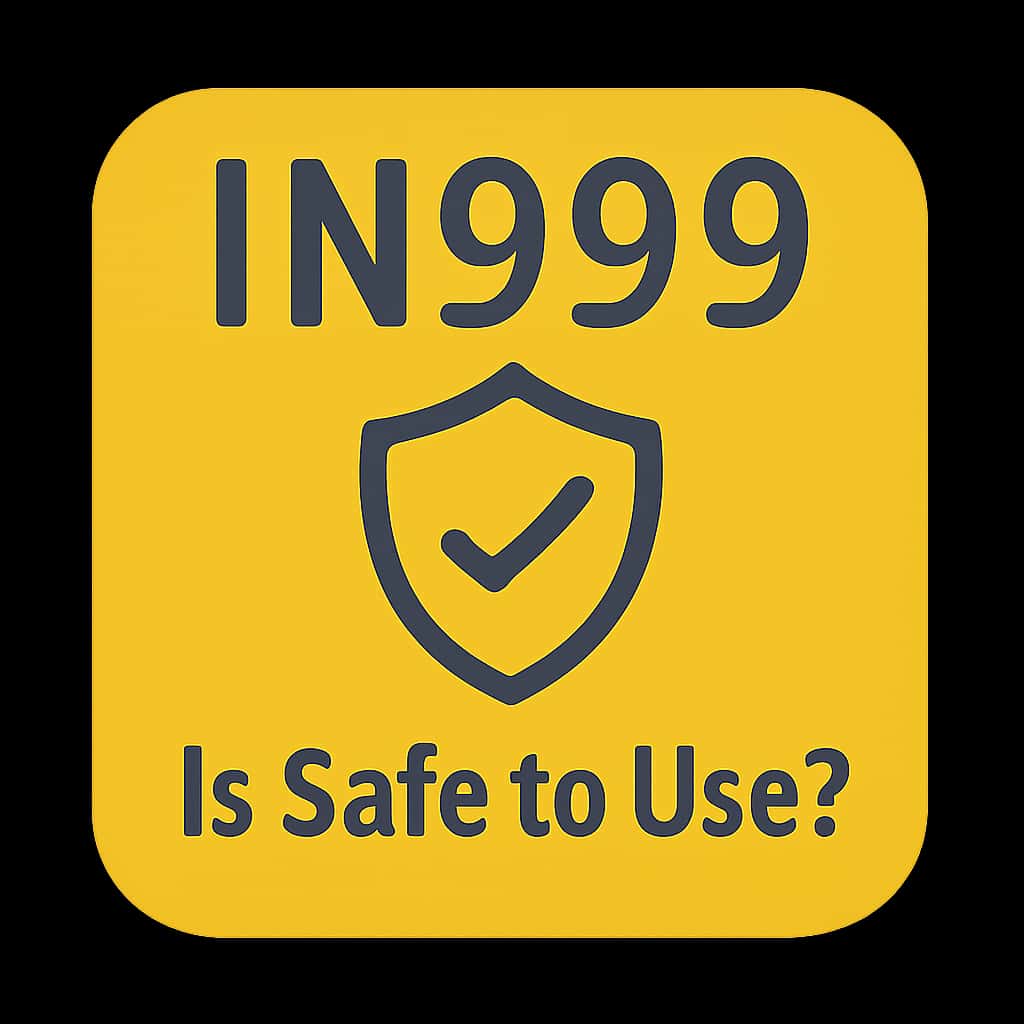 Icon representing the safety of IN999 app.